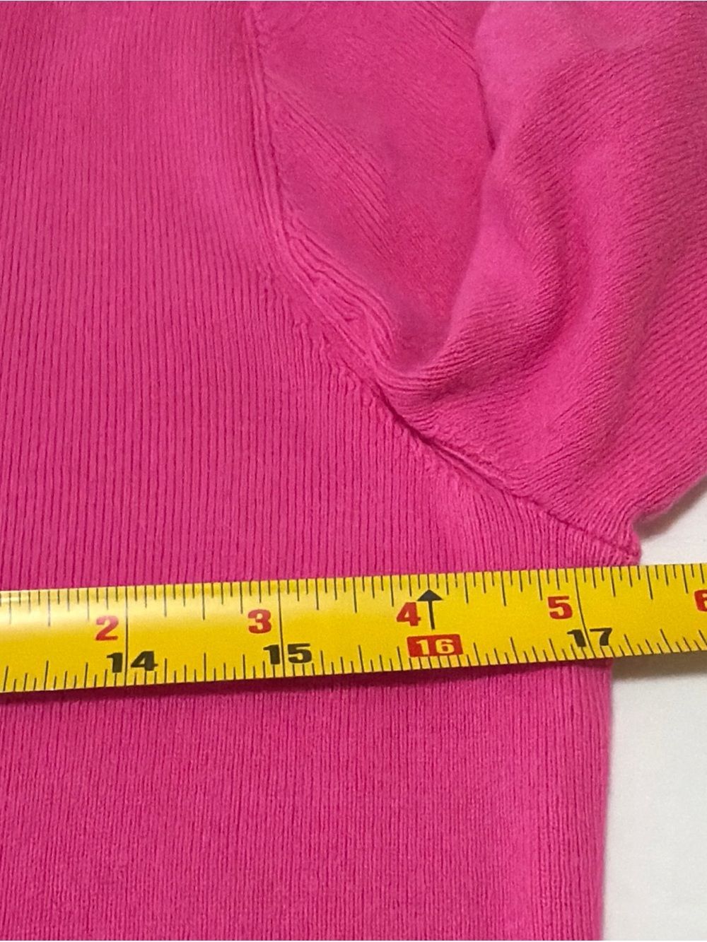 Kasper Hot Pink Ruffle Zip-Front Cardigan - Picture 6 of 10